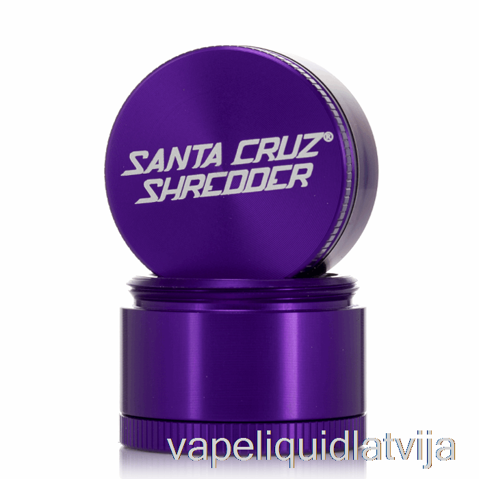Santa Cruz Smalcinātājs 1,6 collu Mazs 4-daļīgs Dzirnaviņas Violets (40mm) Vape šķidrums